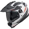 ScorpionEXO SCORPION ADF-9000 AIR FEAT Bianco opaco-Nero-Rosso S