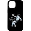 GlobalFanz x Giant Step Custodia per iPhone 15 Diego Maradona Anni Ottanta Signature Soccer Legend