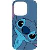 Disney Custodia per iPhone 14 Pro Disney Lilo and Stitch Cute Stitch Face Slate Gray