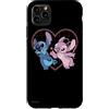 Disney Lilo e Stitch Angelo Cuore Baci Custodia per iPhone 11 Pro Max
