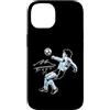 GlobalFanz x Giant Step Custodia per iPhone 14 Diego Maradona Anni Ottanta Signature Soccer Legend