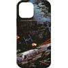 Star Wars Il ritorno dello Jedi Death Star II Battle Black Custodia per iPhone 12 mini