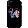 Disney Lilo e Stitch Angelo Cuore Baci Custodia per iPhone 11