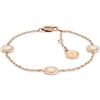 Tommy Hilfiger Jewelry Braccialetto da Donna in Acciaio Inossidabile con Charms Impreziositi da Cristalli - Disponibile in versione Oro, Oro Rosa o Argento