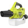 Ryobi RY18FGA-0 Atomizzatore a Batteria 18V ONE+, Tanica 2L, Senza Pompaggio Manuale, Arriva a 4.5m di Distanza, per Superfici Difficili da Raggiungere, Batteria Non Inclusa