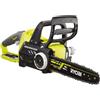 Ryobi OCS1830 Elettrosega Brushless A Batteria 18V ONE+, Impugnatura Ergonomica, Freno Catena Automatico, Batteria Non Inclusa, Barra 30 Cm, Velocità Catena 10m/s