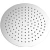 Ibergrif M20293 Soffione Doccia 20cm Rotondo Effetto Pioggia Inox