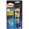 Pattex Millechiodi Esterni & Interni, adesivo extra forte per montaggi esterni, adesivo resistente per legno, ceramica, metallo, con presa immediata, 1x100g blister