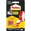 Pattex Millechiodi Tape, Nastro biadesivo extra forte per applicazioni permanenti, Nastro adesivo di montaggio per interni ed esterni, 19 mm x 1,5 m