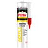 Pattex Sigillante Acrilico Acril One, Poliacrilico in Dispersione Acquosa, Effetto Intonaco, Finitura Ruvida, Uso Interno ed Esterno, Senza Solventi, Aderisce anche su Superfici Umide, Bianco, 300ml
