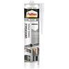 Pattex Sigillante Silicone Universale Bianco, Silicone Bagno e Infissi, Silicone Sigillante Resistente alla Muffa, Sigillante, Cartuccia da 280 ml