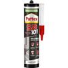 Pattex Sigillante Polimerico SP101, Sigilla e Incolla, Multimateriale, Elevate Prestazioni, Aderisce su Superfici Umide, Resiste ai Raggi UV e Intemperie, Sigillante Marrone, Cartuccia da 280 ml