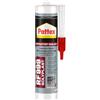 Pattex Sigillante Refrattario RF 999, Sigillante per Camini e Stufe, per Giunti Esposti alla Fiamma, Silicone per Barbecue, Silicone Grigio, Cartuccia da 300ml