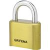 GRIFEMA GA1007 Lucchetto Combinazione 4 Cifre Staffa 8mm Rinforzato Oro