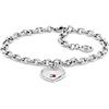 Tommy Hilfiger Jewelry Braccialetto da Donna in Acciaio Inossidabile con un Charm a Forma di Cuore - 2780553