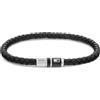 Tommy Hilfiger Jewelry Bracciale in Pelle Intrecciata da Uomo - Disponibile in Colore Nero, Blu o Marrone