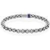 Tommy Hilfiger Jewelry Braccialetto a Catena da Uomo con Cerchi Intrecciati - 2790521, BRACELET, Silver