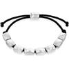 Calvin Klein Braccialetto da uomo Collezione CK METALLIC WAVES in Acciaio Inossidabile e con con Placcatura in Ion GunMetal (IP)