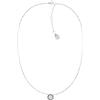 Tommy Hilfiger Jewelry Collana con Pendente da Donna in Acciaio Inossidabile con Cristalli - Disponibile in versione Oro o Argento