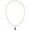 Lacoste Collana a catena da uomo Collezione ARTHOR in Acciaio Inossidabile, Oro Gold