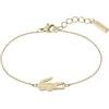 Lacoste Braccialetto a Catena da Donna Collezione CROCODILE in Oro Rosa con un Charm a forma di Coccodrillo - 2040048