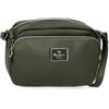 Pepe Jeans Christine Borsa a tracolla verde 21,5 x 15 x 5 cm Poliestere con dettagli in pelle sintetica by Joumma Bags, Verde, Taglia unica, Borsa a tracolla