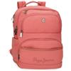 Pepe Jeans Corin Zaino per laptop da 15,6 pollici rosa 29 x 40 x 14 cm poliestere e PU 18,48 L by Joumma Bags, Rosa, Taglia unica, Zaino per computer portatile