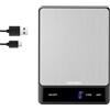 GRIFEMA GA2008-1 Bilancia da Cucina Ricaricabile 5 kg/11 lb LCD USB-C
