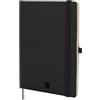 finocam Taccuino Nexo Copertina Morbida Dotted Nero, Taccuino A5 con Fogli Microforati, Tasca e Portapenna, 72 Fogli, Ideale per Bullet Journal