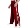 KBOPLEMQ Reha - Pantaloni da donna da uomo e da donna, laterali, apertura laterale, con chiusura lampo e gamba larga
