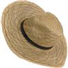 JOINPAYA Cappello da Spiaggia Estivo da Uomo con Ampia Falda, Protezione UV, Leggero in Paglia, per Vacanze al Mare, Piscina e attività all'Aperto, Taglia l (58-60 Cm)