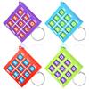 Otuuz Portachiavi Tic Tac Toe Portachiavi per Mini Gioco Tris in Plastica con Clip per Zaino per Bambini 8 ai 12 Anni per Compleanno Bomboniere per Ragazzi