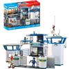 CENTRO DI COMANDO POLIZIA PLAYMOBIL SET DA GIOCO CON STATUINE ACCESSORI 70341