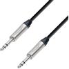Adam Hall Cables 5 STAR BVV 1000 - Cavo patch Neutrik jack stereo da 6,3 mm a jack stereo da 6,3 mm 10 m