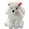 Carl Dick barboncino seduto bianco circa 28cm 3501 peluche, peluche, peluche