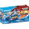 PLAYMOBIL 70489 - Salvataggio con attacco di squalo