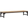 Syfax Supporto per Monitor Rovere artigianale 85 x 23 x 15,5 cm