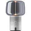 Kooduu Serena Play - Lampada Altoparlante Portatile Argento Satinato Con Tecnologia Sound By Jbl