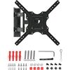 3mk Xplore 35 Staffa TV 32-70 Pollici Orientabile VESA 35kg Nero