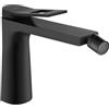 Rea - Soul Black Rubinetto Bidet Miscelatore Monocomando In Ottone Per Wc Bagno (Nero Opaco) 17 X 4,5 X 14,5 cm