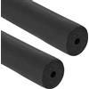 PATIKIL 2pz Tubo Schiuma Isolante 1/4 6mm ID x 6,6ft x 0,59 per Tubi Nero | per Impugnature Maniglie Unità Aria Condizionata Hvac, Copertura Tubo Avvolgente, Barra Roll