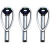 JWQFBC Anelli Guida Canna da Pesca, Metallo | metallo | design anti-o | per canna da pesca | include colla | 2.0mm diametro interno | accessori pesca | metal
