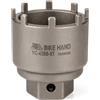 BIKE HAND Strumento per anelli di bloccaggio del motore della bici elettrica, compatibile con sistemi Bosch Active Plus e Yamaha PW-X PW-X2, 42 mm, 8 scanalature, strumento di riparazione per