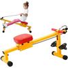 Generic Vogatore per bambini per fitness indoor, attrezzatura per esercizi regolabile per allenamento della vita e della schiena, ideale per bambini e bambini