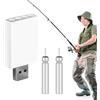 Générique Caricabatterie LIR-425 Pack Caricatore per tappo da pesca notturna | Caricabatterie USB universale per Accus Accessori e attrezzatura da pesca