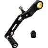 GTYKMY Moto Leve del Cambio Pieghevole (Nero,1) | per F750GS F800GS F850GS F900GS Avventura Moto Regolazione Pioli del Cambio Accessori