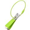 TAZIZI Forbice da pesca per pesca con clip retrattile | Costruzione in acciaio inossidabile, pinza intrecciata, clip retrattile, manico antiscivolo, per uso in acqua salata