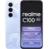 realme C100 5G Smartphone 4GB+128GB, Purple | Batteria 6600mAh, Ricarica