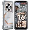 Blackview Fort 2 Rugged Smartphone Android 16 Ultrasottile 245g/10.7mm,