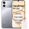realme P4 Lite Smartphone, 4+256 GB, Display 6.8" 120Hz, Batteria Titan